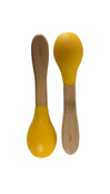 Shop Avanchy Bamboo Baby Spoons 2-Pack, Yellow at GoodBuy Gear