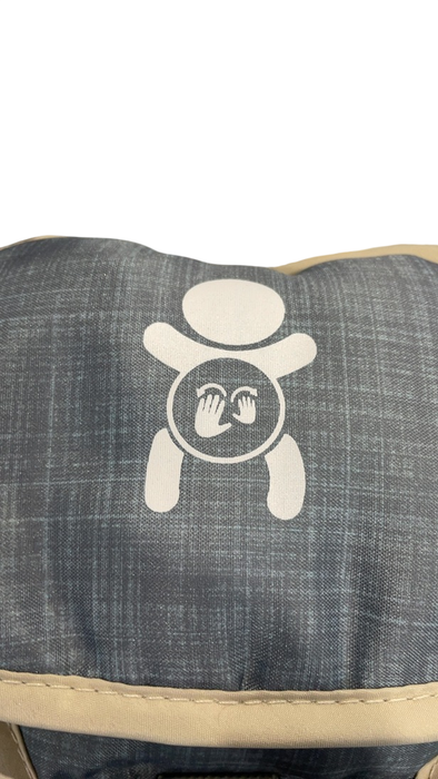 Shop Ingenuity Happy Belly Rock-to-Bounce Massage Seat, Chambray at GoodBuy Gear