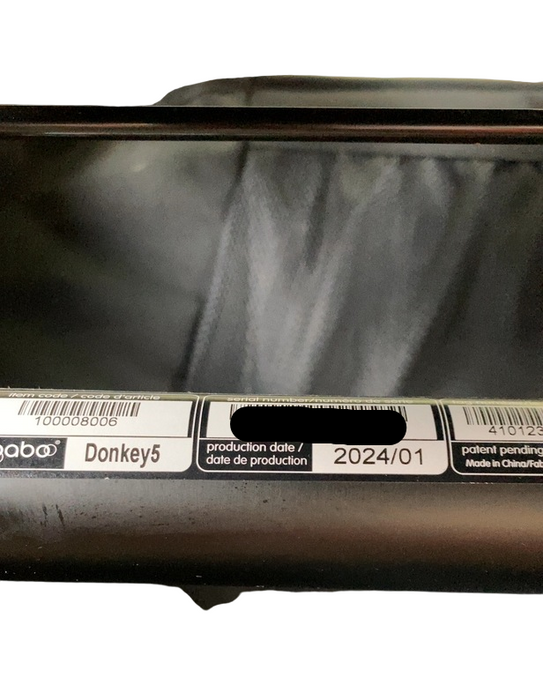 Shop Bugaboo Donkey 5 Duo Stroller, Black, Midnight Black, Sunrise Red, 2024 at GoodBuy Gear