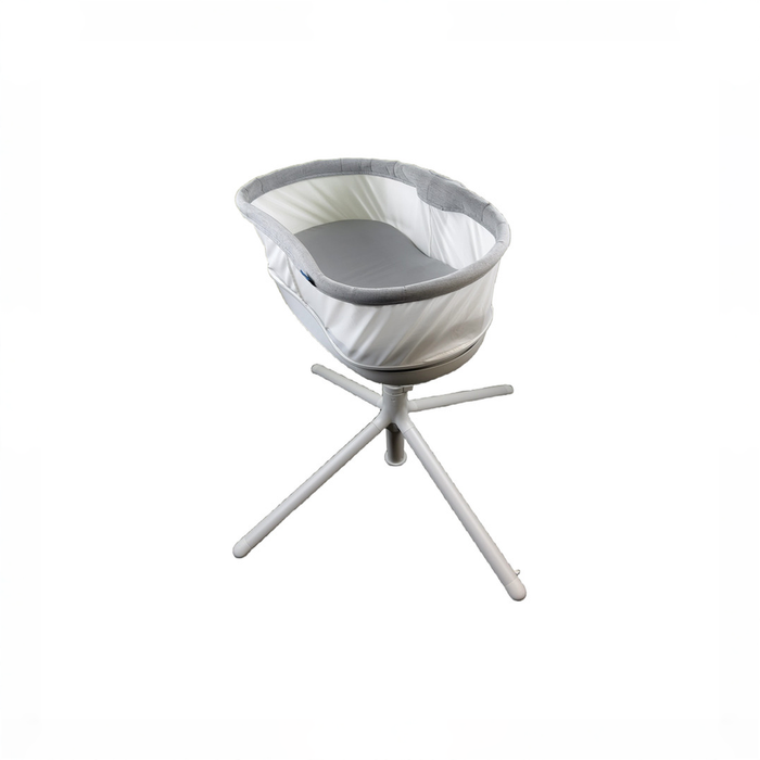 Shop Halo BassiNest Connected Swivel Sleeper 3.0, White/Grey at GoodBuy Gear