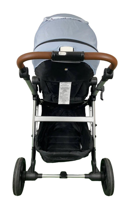 Shop Mockingbird Single 2.0 Stroller, 2025, Silver With Penny Leather, Sky, Watercolor Drops at GoodBuy Gear