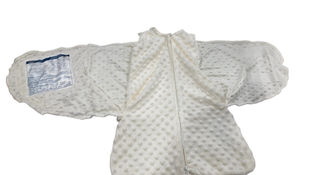 Shop Halo Sleepsack Swaddle Plushy Dot Velboa, Cream, Newborn at GoodBuy Gear