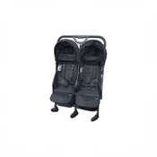 Shop Mompush Lithe Double Stroller, 2026, Black at GoodBuy Gear