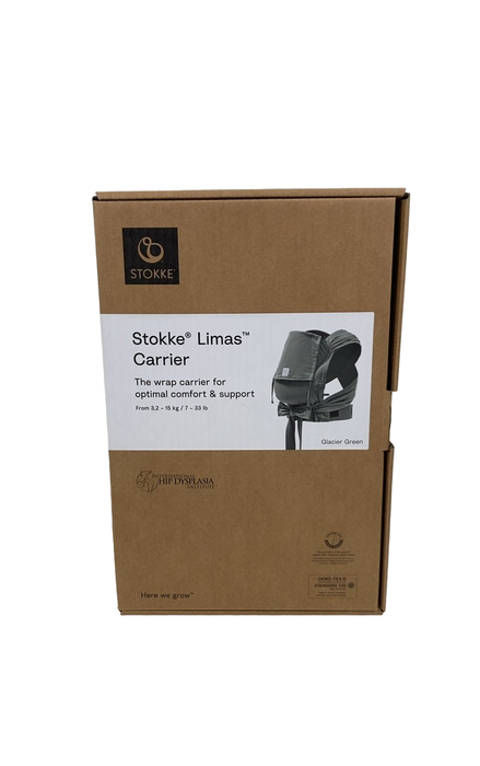 Shop Stokke Limas Carrier, Glacier Green at GoodBuy Gear