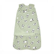 Shop Halo Micro-Fleece Swaddle, Cozy Pandas, Newborn at GoodBuy Gear