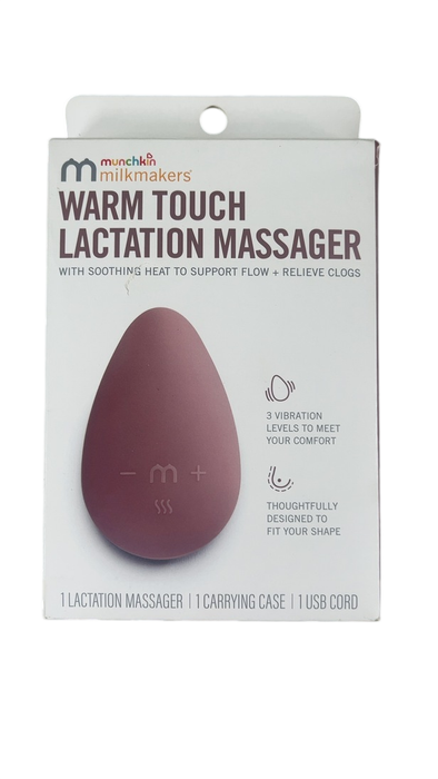 Shop Munchkin Milkmakers Warm Touch Lactation Massager, With Carrying Case at GoodBuy Gear
