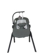 Shop Baby Delight Bloom Soothing Adjustable Lounger, Charcoal Tweed at GoodBuy Gear