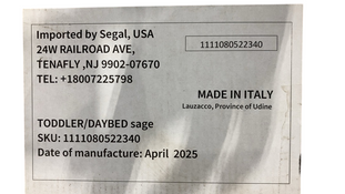 Shop Dadada Crib Conversion Kit Toddler Bed Rail, Sage at GoodBuy Gear