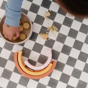 Shop Imperfect | Checker Pepper Vegan Leather Mat at GoodBuy Gear