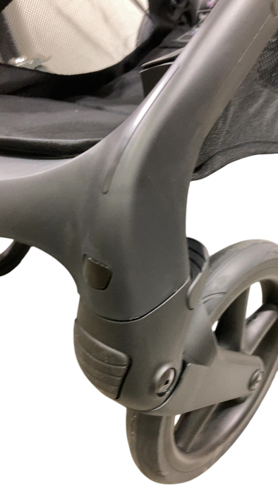 Shop Bugaboo Kangaroo Single To Double Stroller, 2024, Black, Midnight Black, Misty White at GoodBuy Gear