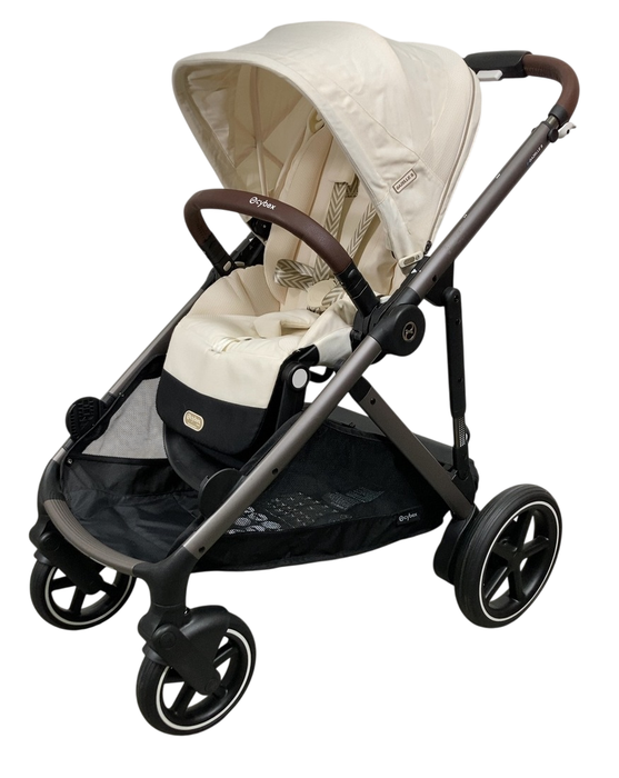 Cybex e-Gazelle S Stroller, 2024, Seashell Beige, Taupe