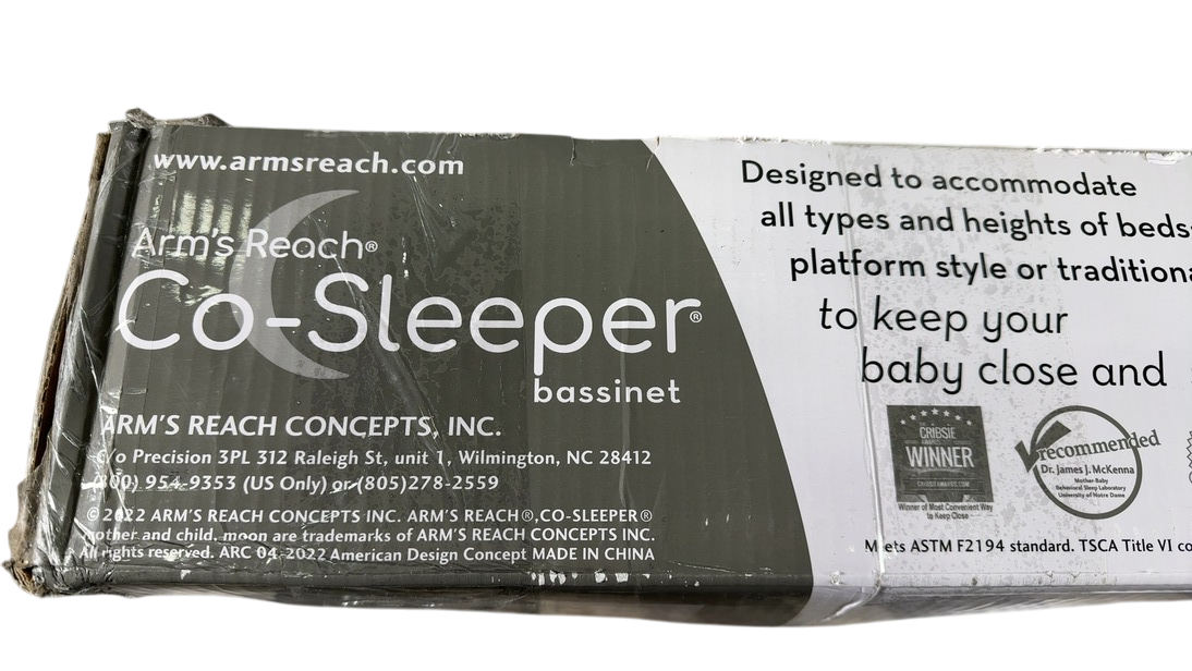 Shop Arm's Reach Versatile Co-Sleeper, Misty at GoodBuy Gear