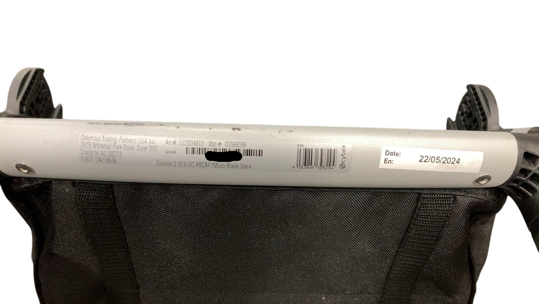 Shop Cybex GAZELLE S Stroller Frame, 2024, Silver at GoodBuy Gear