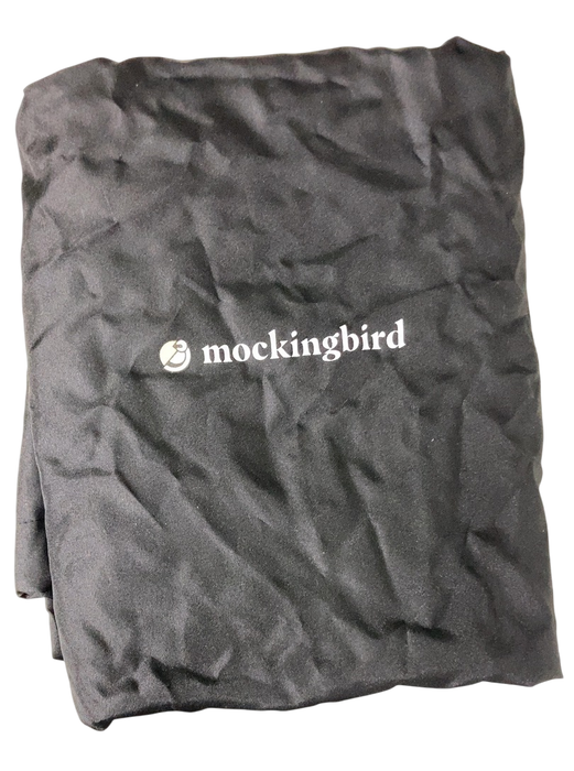 Shop Mockingbird Single to Double 2.0 Stroller, Sky, Watercolor Drops, Silver With Penny Leather, 2025 at GoodBuy Gear