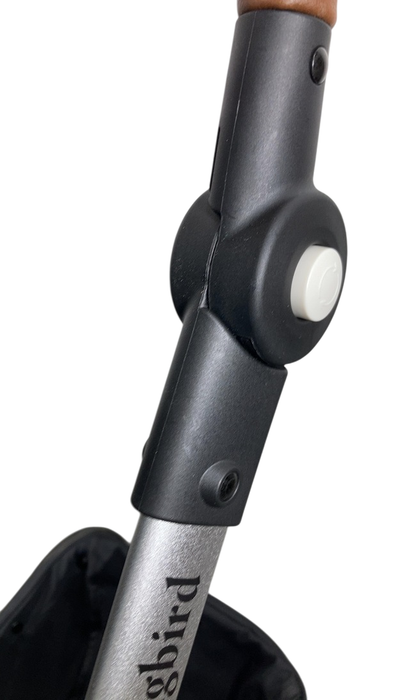 Shop Mockingbird Single to Double 2.0 Stroller, 2024, Silver With Penny Leather, Sky, Windowpane at GoodBuy Gear