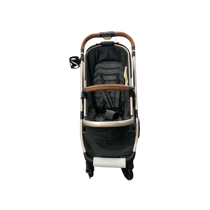 Shop Monbebe Lynx 6-in-1 Modular Travel System Stroller, 2022, Black & Gold at GoodBuy Gear
