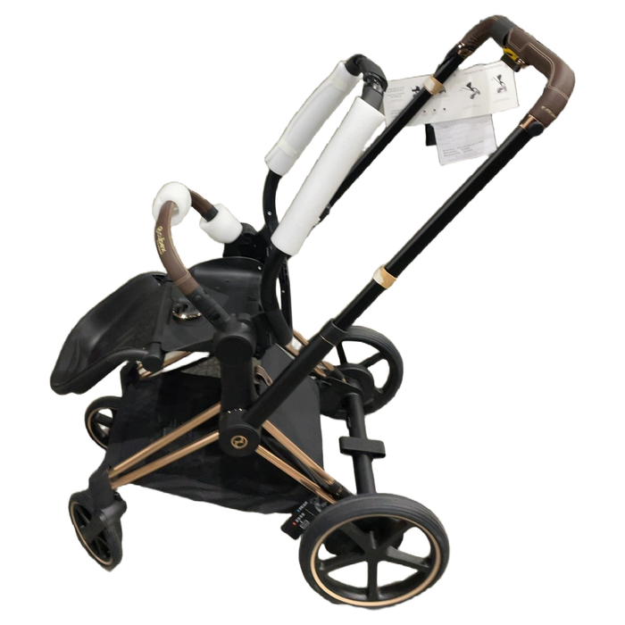 Shop Cybex E-PRIAM2 Stroller Frame And Seat, Rosegold at GoodBuy Gear