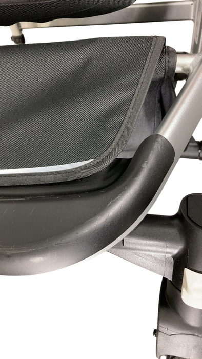 Shop Mockingbird Single to Double 2.0 Stroller, 2024, Black, Silver With Penny Leather, Watercolor Drops at GoodBuy Gear