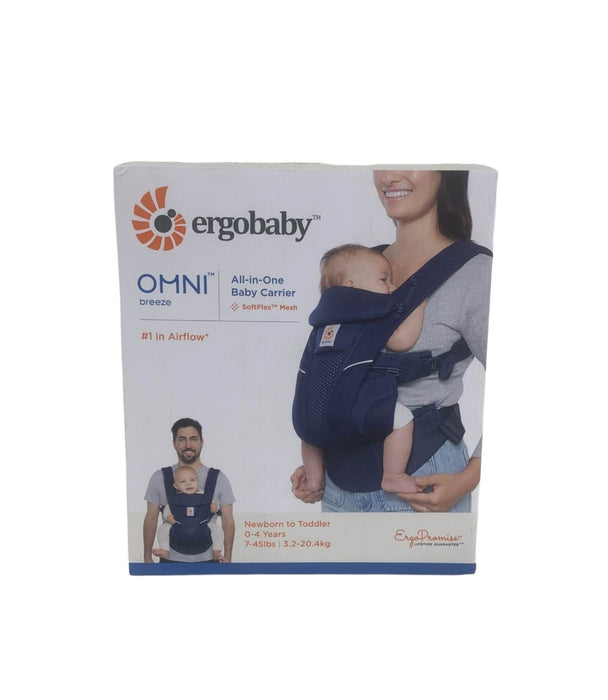 Ergobaby Omni Breeze Baby Carrier, Midnight Blue