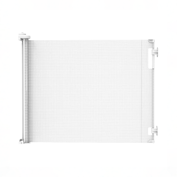 Shop Perma Child Safety Indoor/Outdoor Retractable Baby Gate, 33"x71", White at GoodBuy Gear