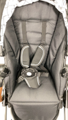 Shop Mockingbird Single to Double 2.0 Stroller, 2024, Black, Silver With Penny Leather, Windowpane at GoodBuy Gear