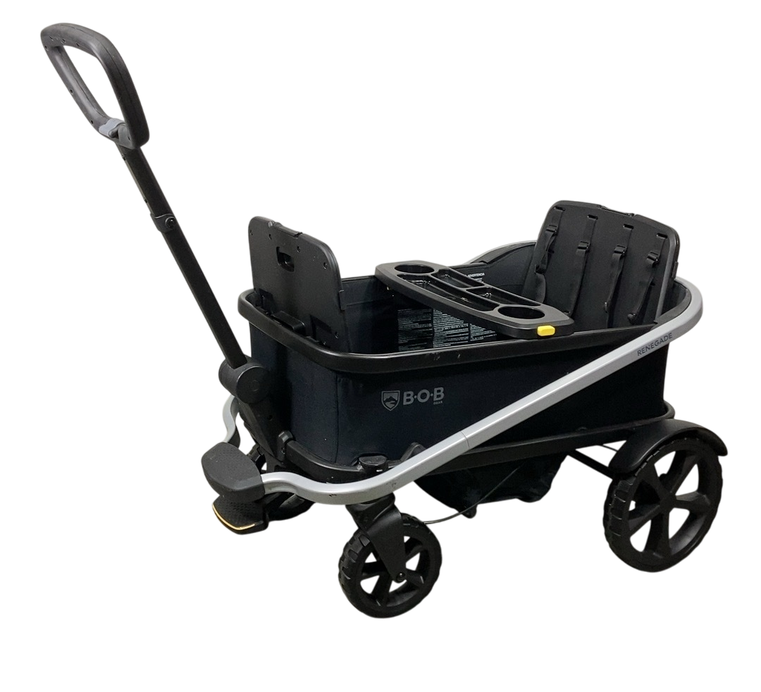 BOB Renegade 3 Seats Canopy Stroller Wagon, 2023, Nightfall