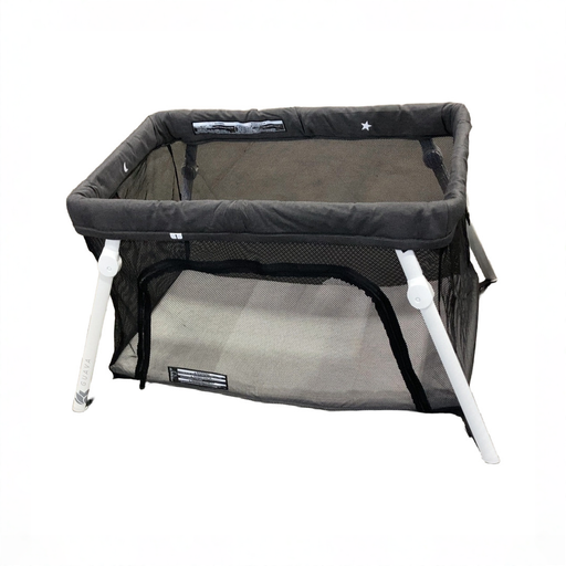 Shop Guava Family Lotus Travel Crib and Play Yard, Grey at GoodBuy Gear