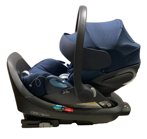 Shop Cybex Cloud G Lux with SensorSafe, 2024, Ocean Blue at GoodBuy Gear