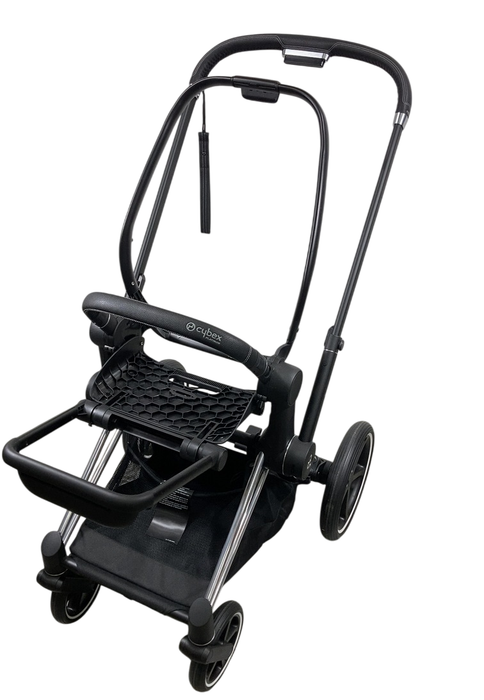 Shop Cybex PRIAM Stroller Frame And Seat, 2019, Chrome/Black at GoodBuy Gear