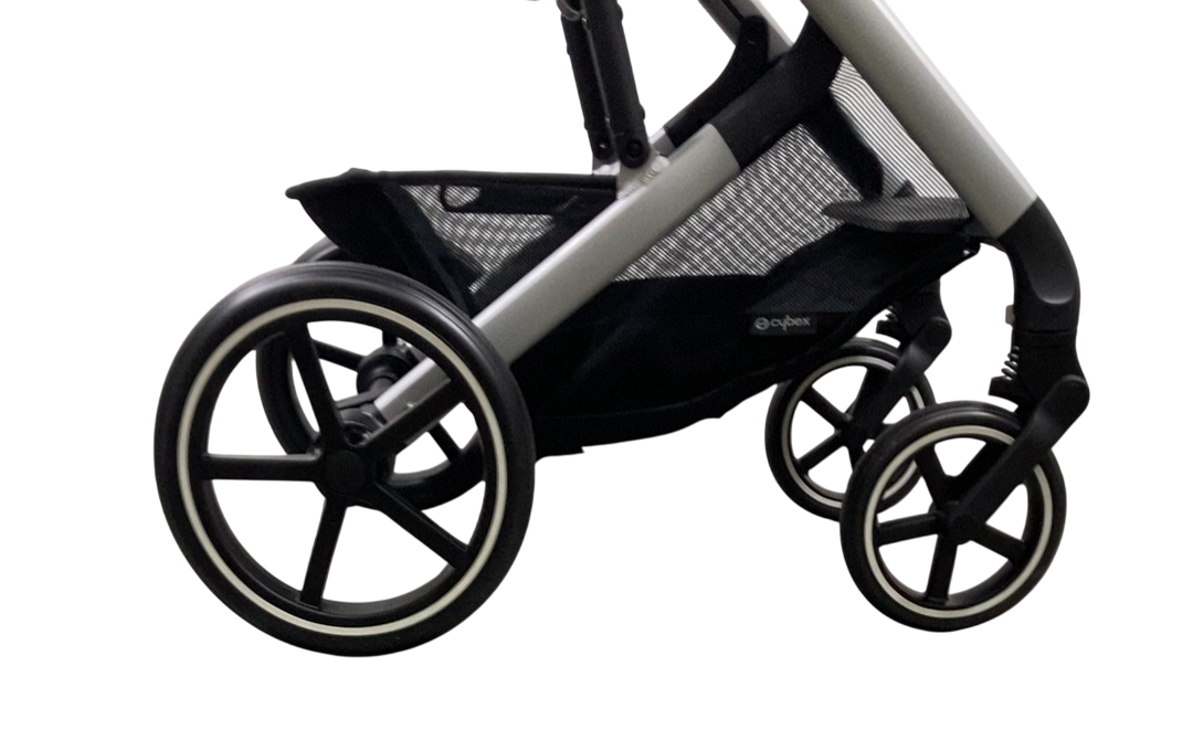 Shop Cybex Balios S Lux Stroller, Silver, Ocean Blue, 2024 at GoodBuy Gear