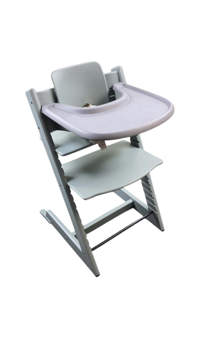Shop Stokke Tripp Trapp Complete High Chair, Glacier Green, Icon Grey, 2 at GoodBuy Gear