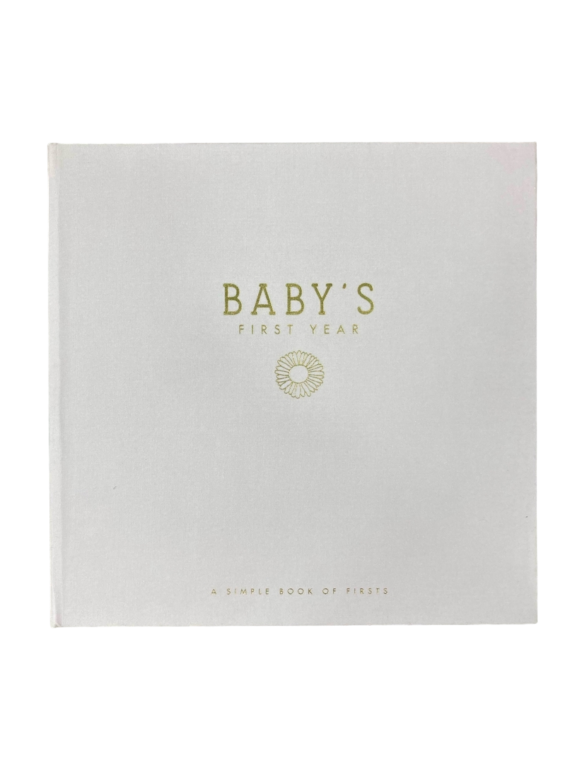 Lucy Darling Baby’s First Year Memory Book – Simple Nautical Theme, “Little Captain”