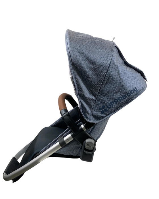 Shop UPPAbaby VISTA RumbleSeat, 2015+, 2017, Gregory (Blue Melange) at GoodBuy Gear