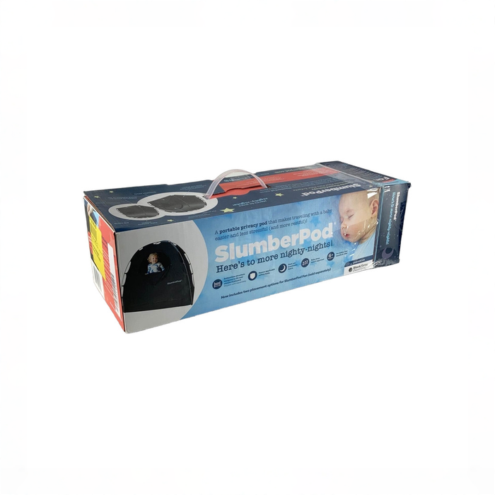Shop SlumberPod 3.0 Sleep Canopy with Fan, Black with Gray Accents at GoodBuy Gear