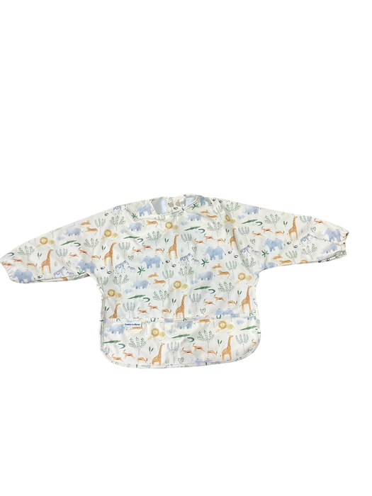 Shop Loulou Lollipop Long Sleeve Waterproof Bib, Safari Jungle at GoodBuy Gear