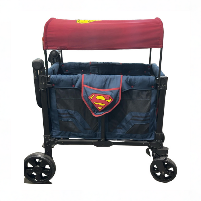 Shop Wonderfold W2 Elite Pro Stroller Wagon, 2025, Superman at GoodBuy Gear