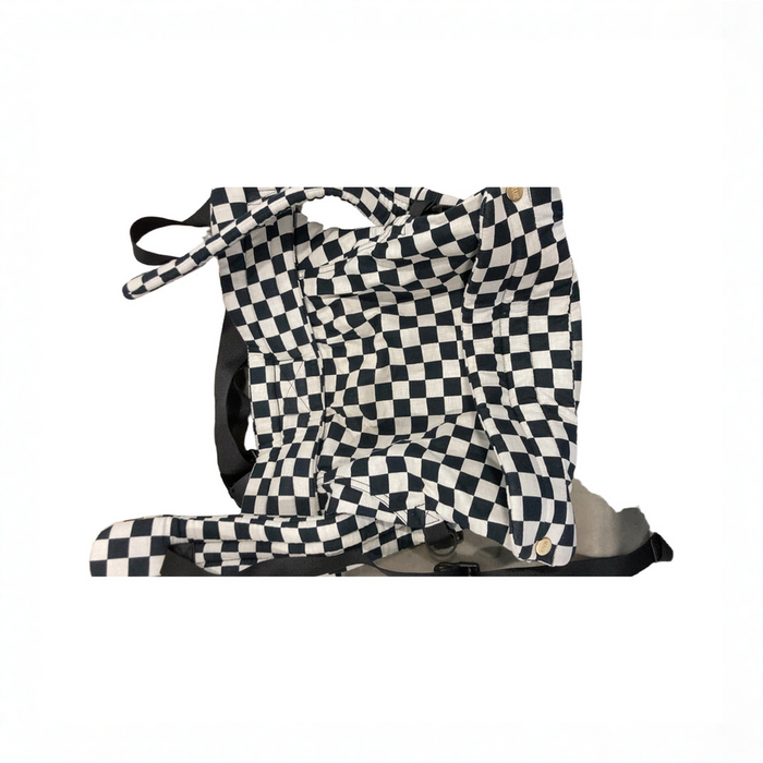 Shop Mabē The Monarch Carrier, Ebony Check at GoodBuy Gear