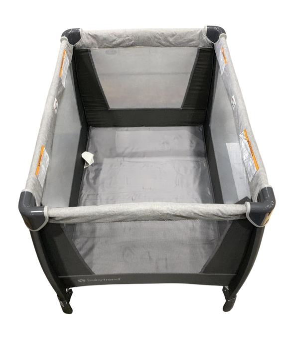 Shop Baby Trend Simply Smart Nursery Center Playard, 2.0, Shale Gray at GoodBuy Gear