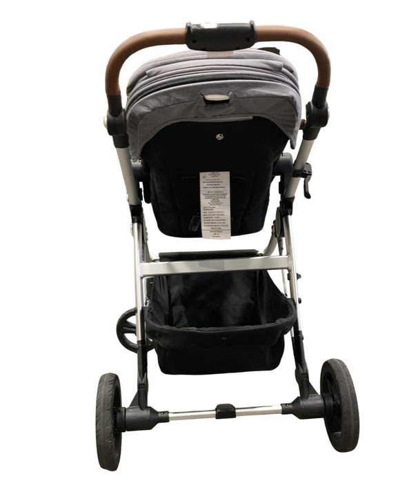 Shop Mockingbird Single to Double 2.0 Stroller, 2025, Heather Grey, Silver With Penny Leather, Solid Grey at GoodBuy Gear