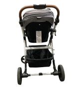 Shop Mockingbird Single to Double 2.0 Stroller, 2025, Heather grey, Night Stars, Silver With Penny Leather at GoodBuy Gear
