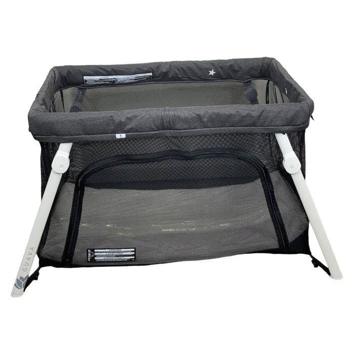 Shop Guava Family Lotus Travel Crib and Play Yard, Grey at GoodBuy Gear