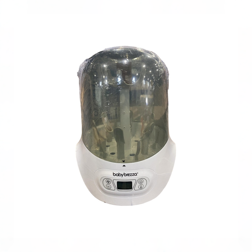 Shop Baby Brezza One Step Baby Bottle Sanitizer and Dryer (Steam Sterilizer), White on White at GoodBuy Gear