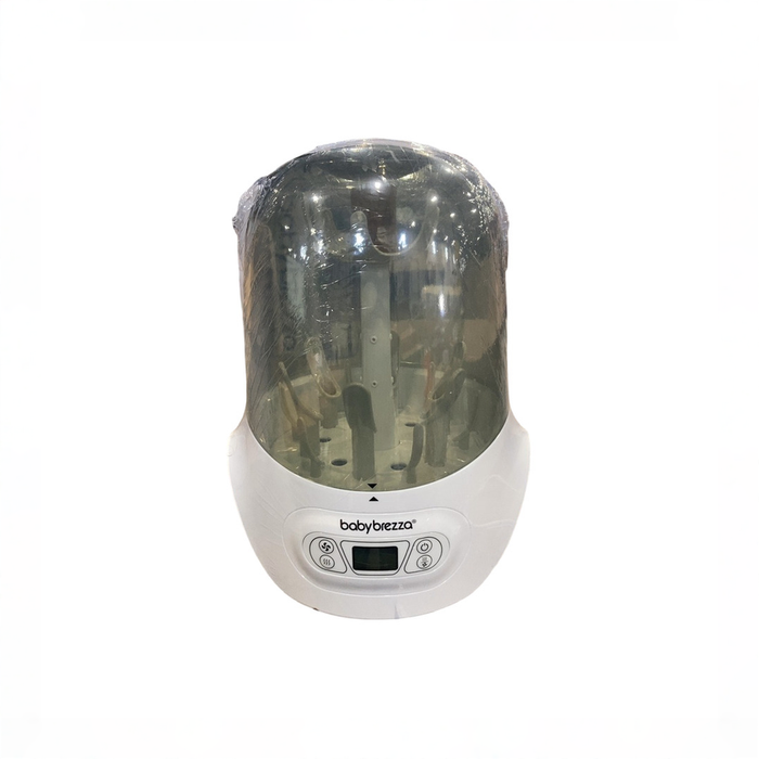 Shop Baby Brezza One Step Baby Bottle Sanitizer and Dryer (Steam Sterilizer), White on White at GoodBuy Gear