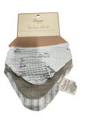 Shop Crane Baby Muslin 3 Piece Bib Set, Avery Bunny at GoodBuy Gear