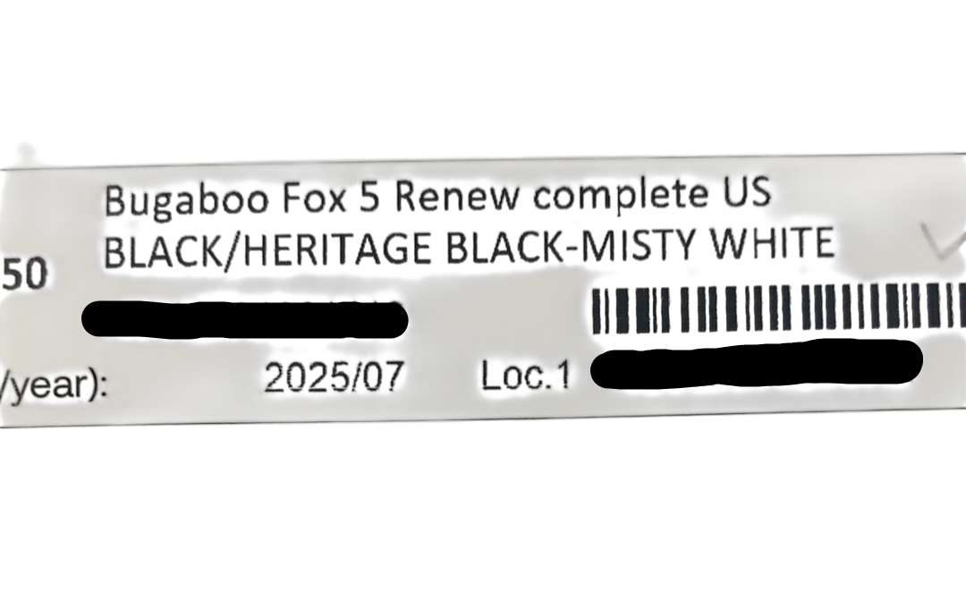 Shop Bugaboo Fox 5 Renew 2-in-1 Stroller, 2025, Black Frame, Misty White/Black at GoodBuy Gear