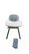 Shop Chicco Zest 4-in-1 Folding High Chair, Capri, Standard at GoodBuy Gear