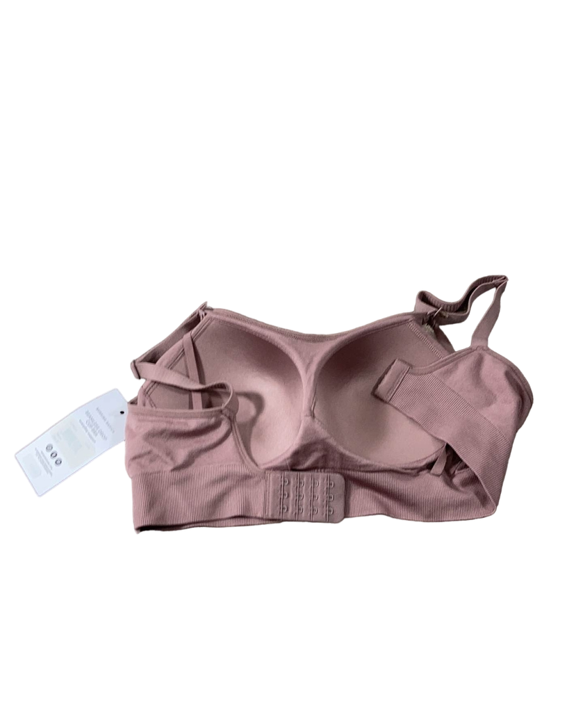 Ingrid & Isabel Drop Cup Nursing Bra, M, Mauve