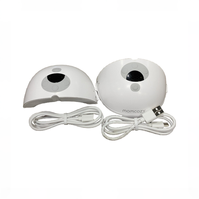 Shop Momcozy All-in-one M5 Double Wearable Breast Pump, Quill Grey at GoodBuy Gear