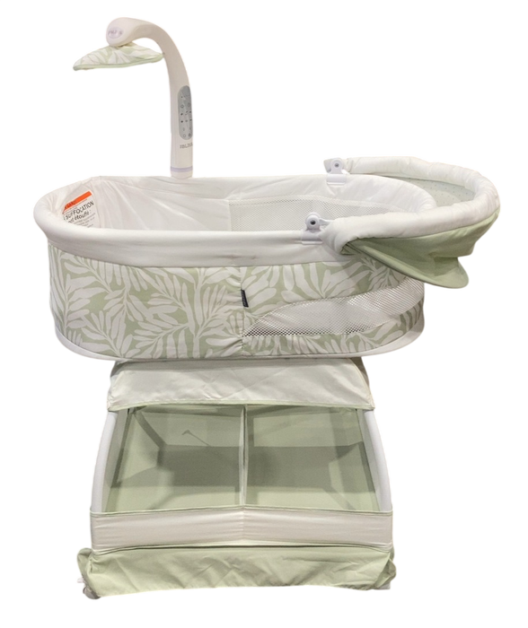Shop TruBliss Sweetli Calm Bassinet, Sage Fern Leaves at GoodBuy Gear