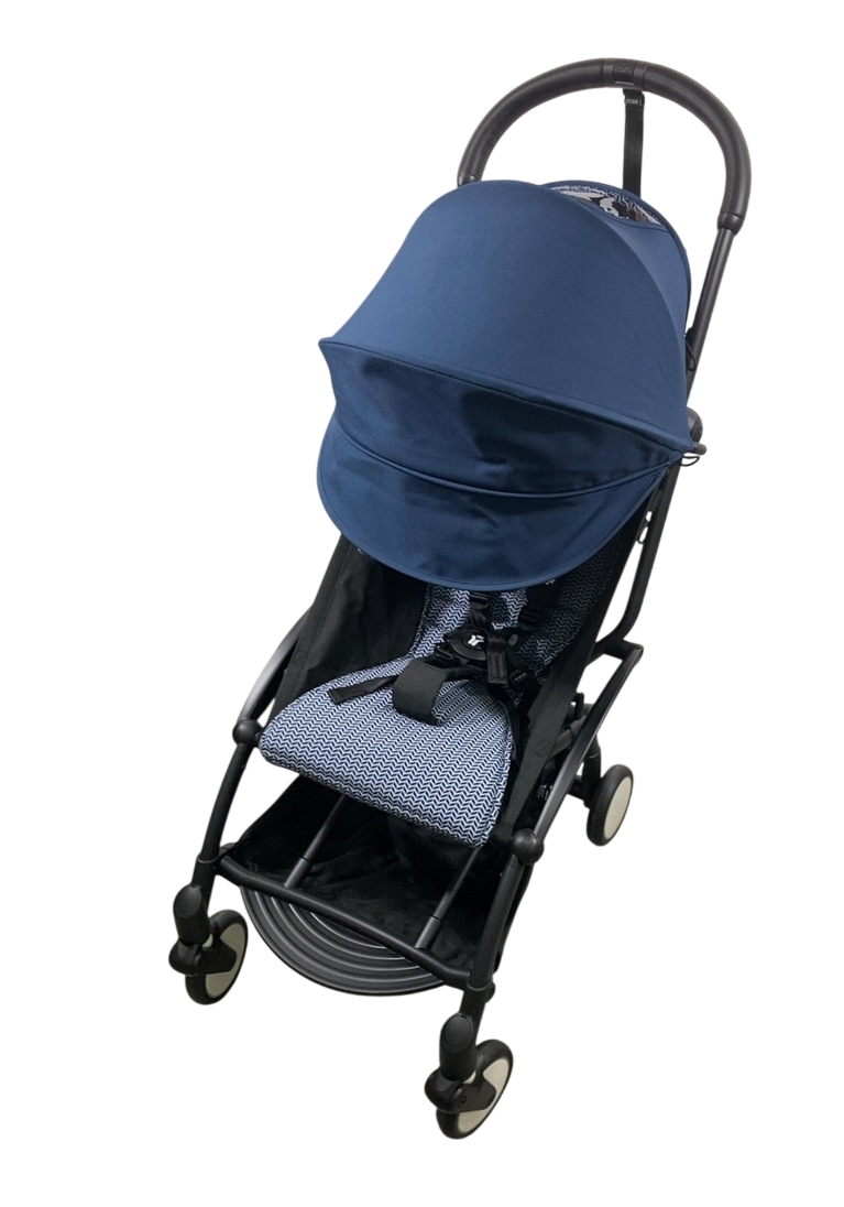 Stokke YOYO3 Complete Stroller, 2024, Air France Blue, Black